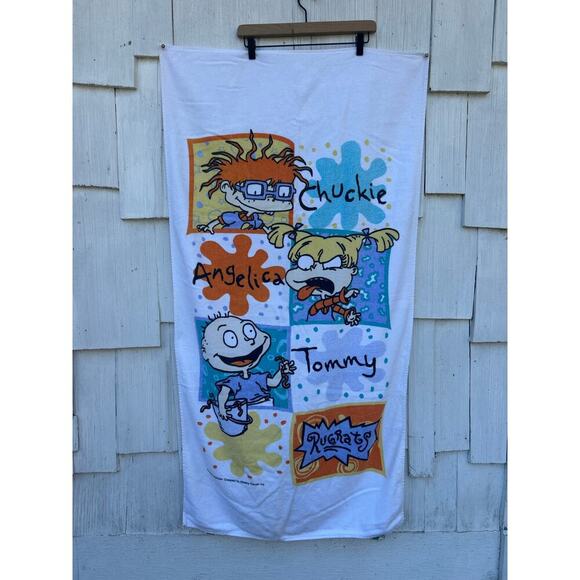 Vintage Nickelodeon Rugrats Beach Towel 1999 - Picture 2 of 8